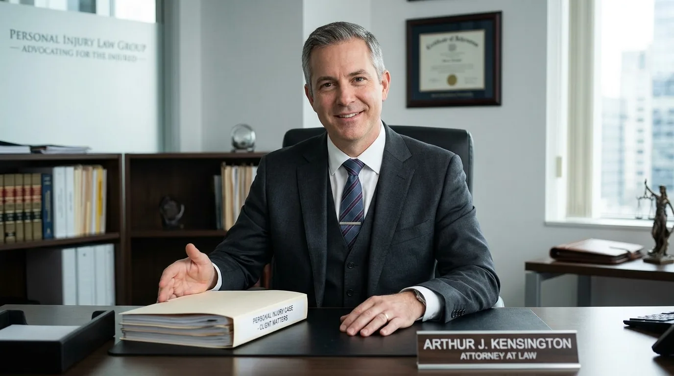 best personal injury lawyer consulting client after accident