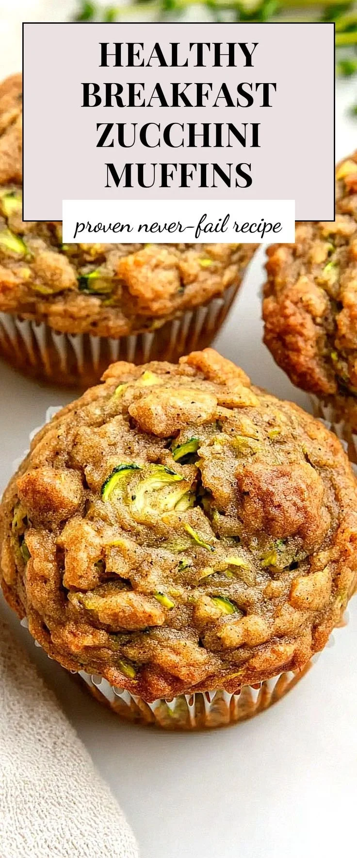 Easy Morning Zucchini Muffins 10 Freshly baked easy morning zucchini muffins on a cooling rack
