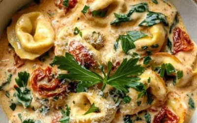 Delicious Marry Me Tortellini dish, perfect for romantic dinners.