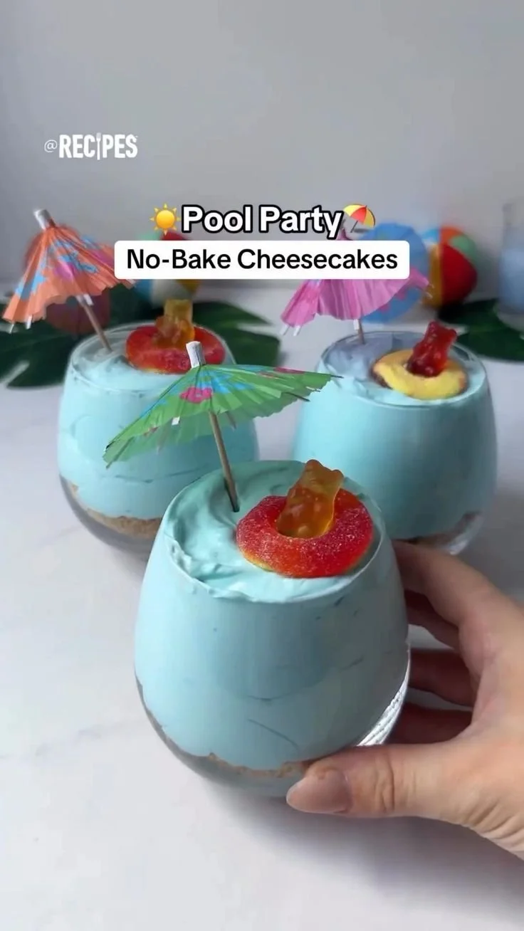 Delicious summer dessert featuring fresh fruits and creamy textures.